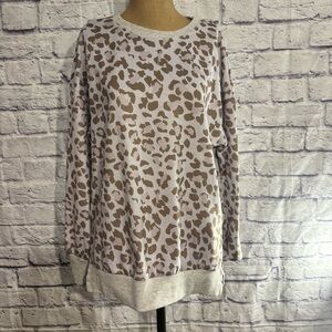Leopard Print Women's Top